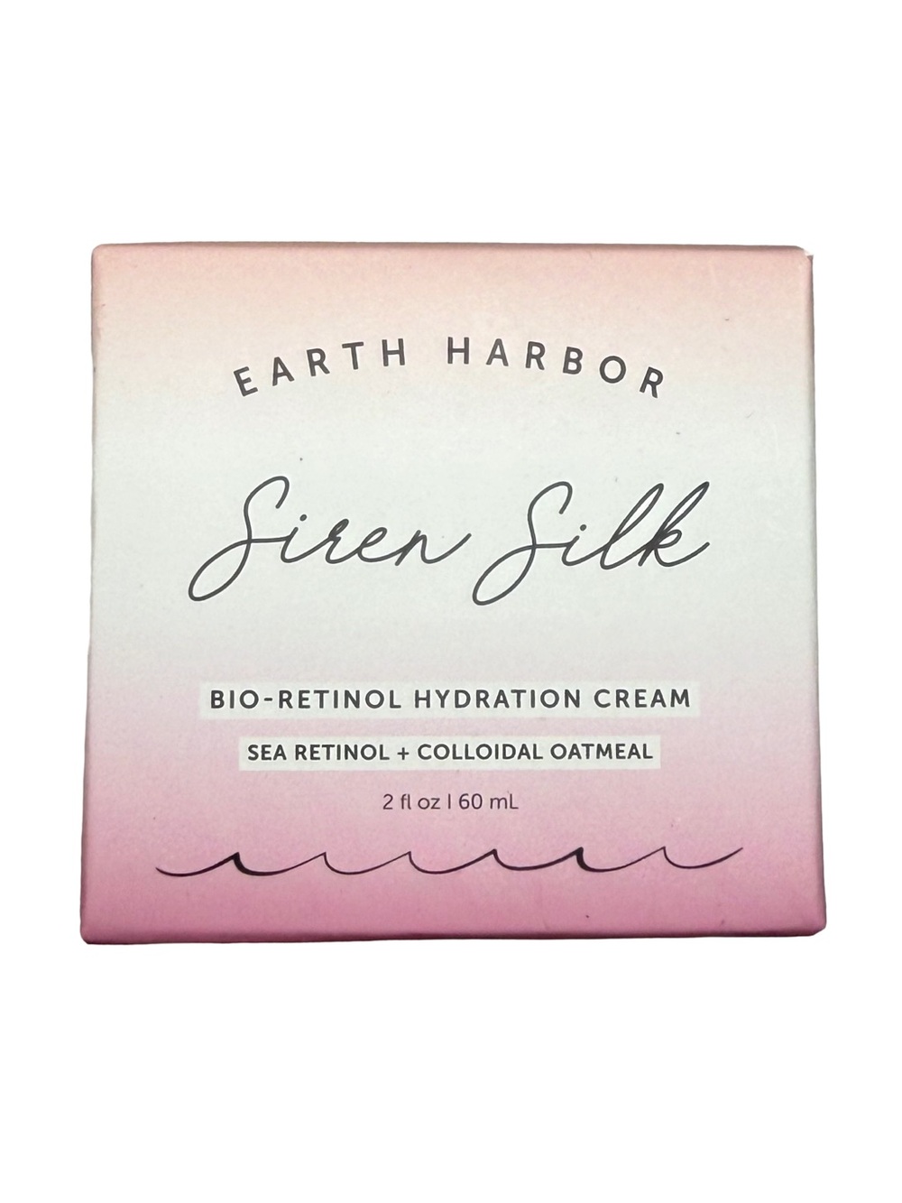 Earth Harbor Siren Silk Bio-Retinol Anti-Aging Hydration Cream Full Size NIB